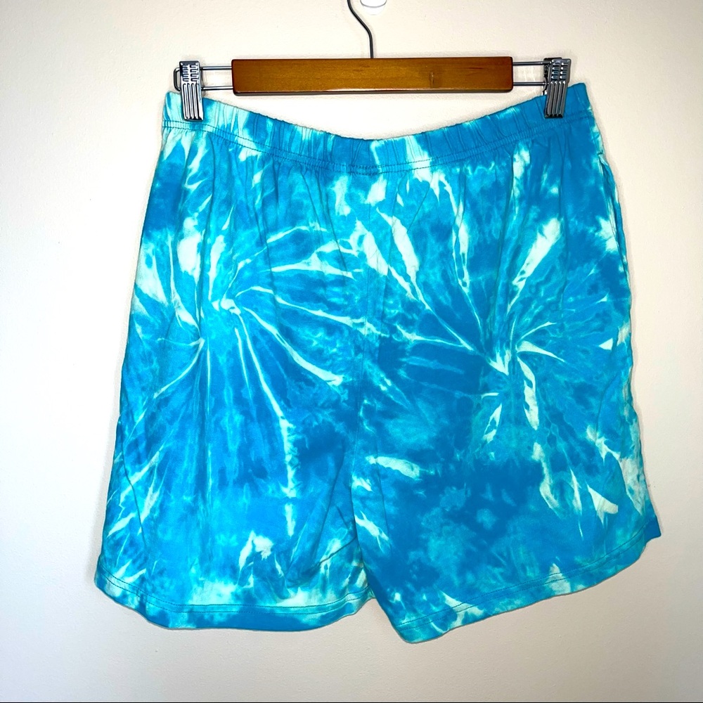 Tie dye shorts